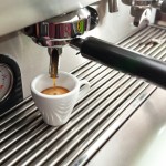 Espresso fra kaffemaskine